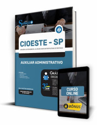 Capa Apostila CIOESTE-SP - Auxiliar Administrativo