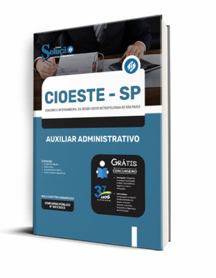 Apostila CIOESTE-SP - Auxiliar Administrativo - Imagem 2