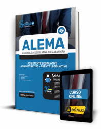 Capa Apostila ALEMA - Assistente Legislativo Administrativo - Agente Legislativo