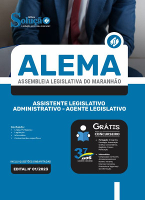 Apostila ALEMA - Assistente Legislativo Administrativo - Agente Legislativo - Imagem 3