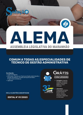 Apostila ALEMA - Comum a Todas as Especialidades de Técnico de Gestão Administrativa - Imagem 3