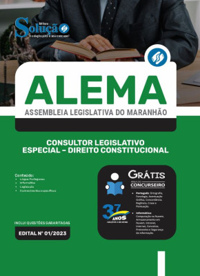 Apostila ALEMA - Consultor Legislativo Especial - Direito Constitucional - Imagem 3