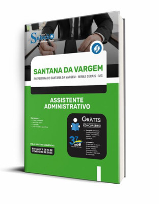 Apostila Prefeitura de Santana da Vargem - MG - Assistente Administrativo - Imagem 2