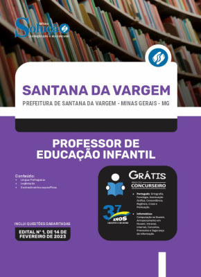 Apostila Prefeitura de Santana da Vargem - MG - Professor de Educação Infantil - Imagem 3