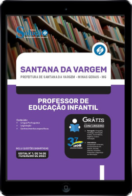 Apostila Prefeitura de Santana da Vargem - MG em PDF - Professor de Educação Infantil - Imagem 1