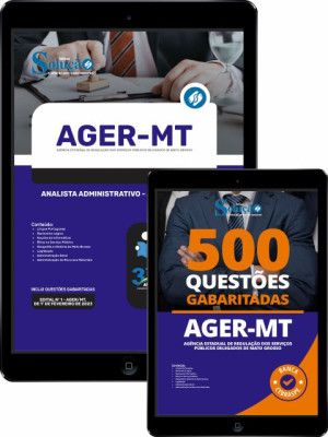 Combo Digital AGER-MT - Analista Administrativo - Administração - Imagem 1