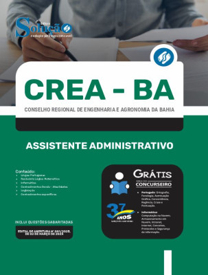 Apostila CREA-BA - Assistente Administrativo - Imagem 3