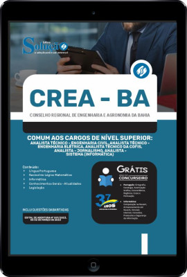 Apostila CREA-BA em PDF - Comum aos Cargos de Nível Superior - Imagem 1