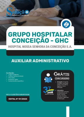 Apostila GHC-RS - Auxiliar Administrativo - Imagem 3