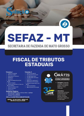 Apostila SEFAZ-MT - Fiscal de Tributos Estaduais - Imagem 3