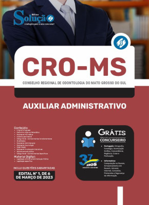 Apostila CRO-MS - Auxiliar Administrativo - Imagem 3