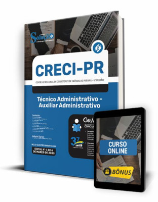 Apostila CRECI-PR - Técnico Administrativo - Auxiliar Administrativo - Imagem 1