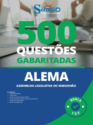 Caderno de Questões ALEMA - 500 Questões Gabaritadas - Imagem 2