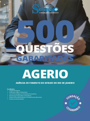 Caderno de Questões AgeRio - 500 Questões Gabaritadas - Imagem 2