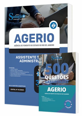 Combo Impresso AgeRio - Assistente Técnico Administrativo - Imagem 1