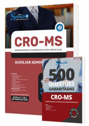 Capa Combo Impresso CRO-MS - Auxiliar Administrativo
