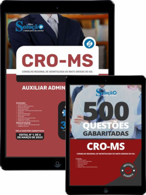 Combo Digital CRO-MS - Auxiliar Administrativo - Imagem 1