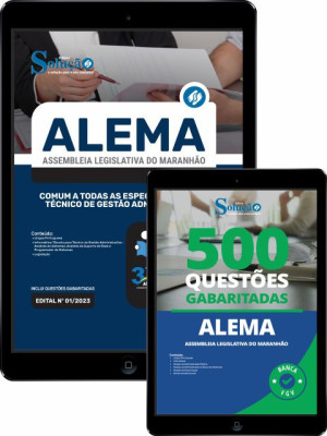 Combo Digital ALEMA - Comum a Todas as Especialidades de Técnico de Gestão Administrativa - Imagem 1