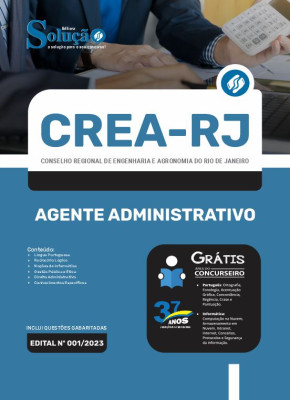 Apostila CREA-RJ - Agente Administrativo - Imagem 2