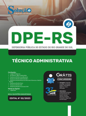 Apostila DPE-RS - Técnico Administrativa - Imagem 3