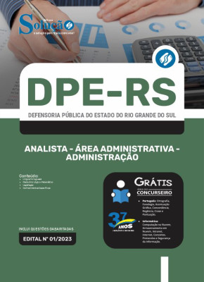 Apostila DPE-RS - Analista - Área Administrativa - Administração - Imagem 3