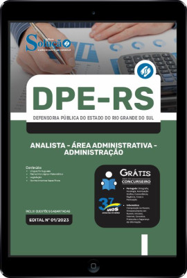 Apostila DPE-RS em PDF - Analista - Área Administrativa - Administração - Imagem 1