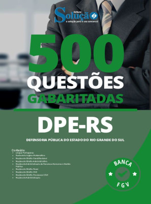 Caderno de Questões DPE-RS - 500 Questões Gabaritadas - Imagem 2