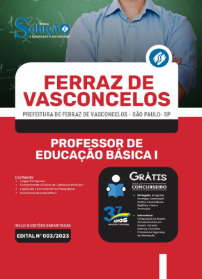 Apostila Prefeitura de Ferraz de Vasconcelos - SP - Professor de Educação Básica I - Imagem 3