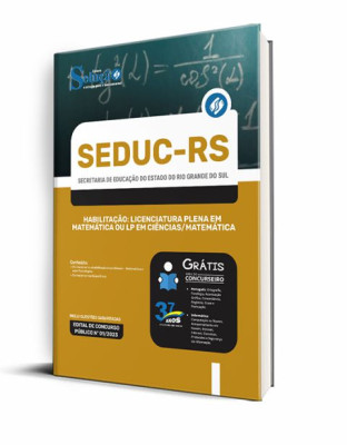 Apostila SEDUC-RS - Habilitação: Licenciatura Plena em Matemática ou LP em Ciências/Matemática - Imagem 2