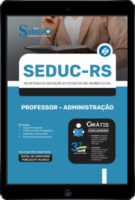 Apostila SEDUC-RS em PDF - Professor - Administração - Imagem 1