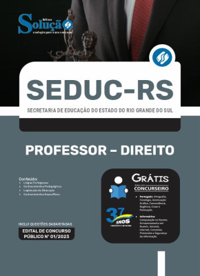 Apostila SEDUC-RS - Professor - Direito - Imagem 3