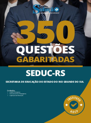 Caderno de Questões SEDUC-RS - 350 Questões Gabaritadas - Imagem 2