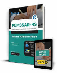 Capa Apostila FUMSSAR-RS - Agente Administrativo
