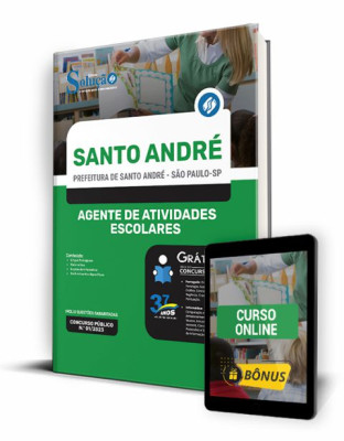 Apostila Prefeitura de Santo André - SP - Agente de Atividades Escolares - Imagem 1