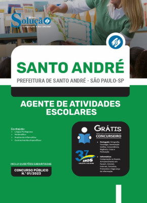 Apostila Prefeitura de Santo André - SP - Agente de Atividades Escolares - Imagem 3