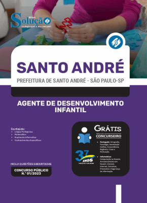 Apostila Prefeitura de Santo André - SP - Agente de Desenvolvimento Infantil - Imagem 3