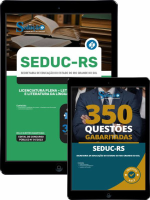 Combo Digital SEDUC-RS - Licenciatura Plena - Letras/Português e Literatura da Língua Portuguesa - Imagem 1