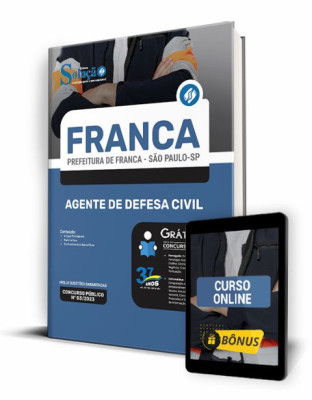 Apostila Prefeitura de Franca - SP - Agente de Defesa Civil - Imagem 1