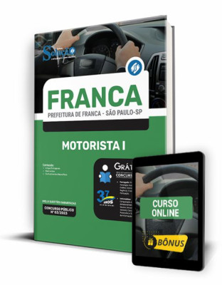 Apostila Prefeitura de Franca - SP - Motorista I - Imagem 1