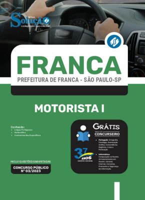 Apostila Prefeitura de Franca - SP - Motorista I - Imagem 3