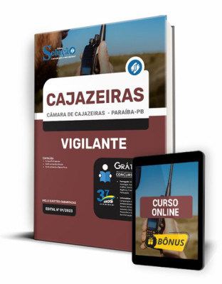 Apostila Câmara de Cajazeiras - PB - Vigilante - Imagem 1