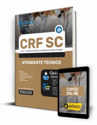 Apostila CRF-SC - Atendente Técnico - Imagem 1