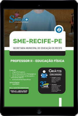 Apostila SME Recife - PE em PDF - Professor II - Educação Física - Imagem 1