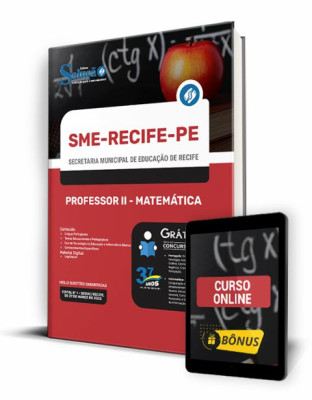 Apostila SME Recife - PE - Professor II - Matemática - Imagem 1