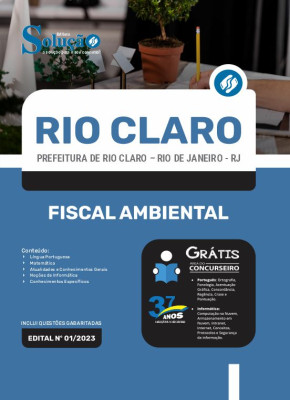 Apostila Prefeitura de Rio Claro - RJ - Fiscal Ambiental - Imagem 3