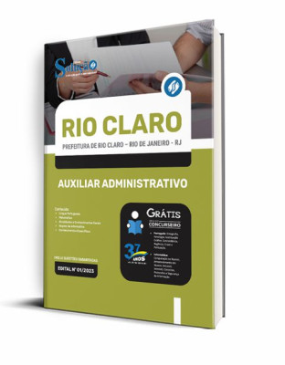 Apostila Prefeitura de Rio Claro - RJ - Auxiliar Administrativo - Imagem 2