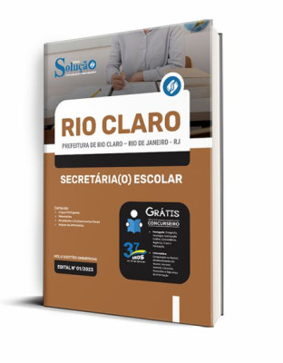 Apostila Prefeitura de Rio Claro - RJ - Secretária(o) Escolar - Imagem 2