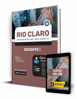 Apostila Prefeitura de Rio Claro - RJ - Docente I - Imagem 1