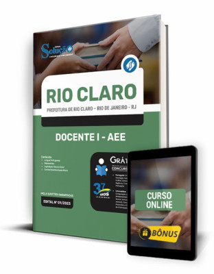 Apostila Prefeitura de Rio Claro - RJ - Docente I - AEE - Imagem 1