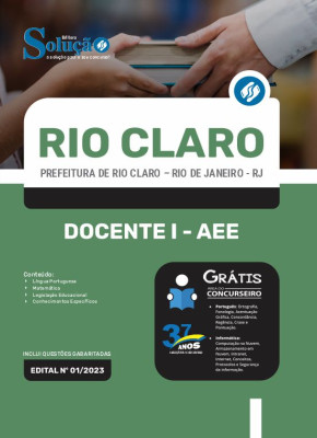 Apostila Prefeitura de Rio Claro - RJ - Docente I - AEE - Imagem 3